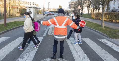 Point écoles traversée écoliers
