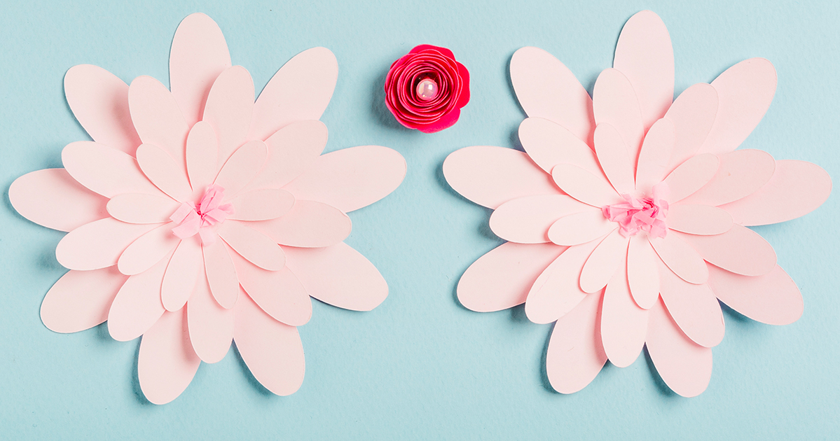 fleur en tissu